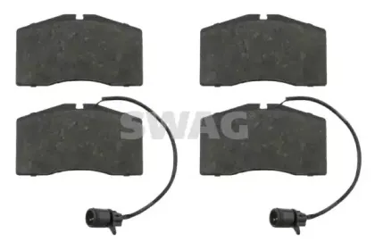 30 91 6528 SWAG Комплект тормозных колодок, дисковый тормоз